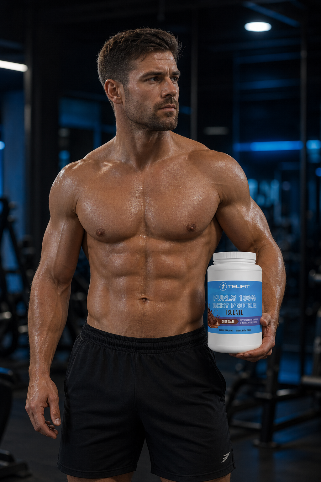 TELIFIT Whey Protein Isolate – Chocolate Performance Formula