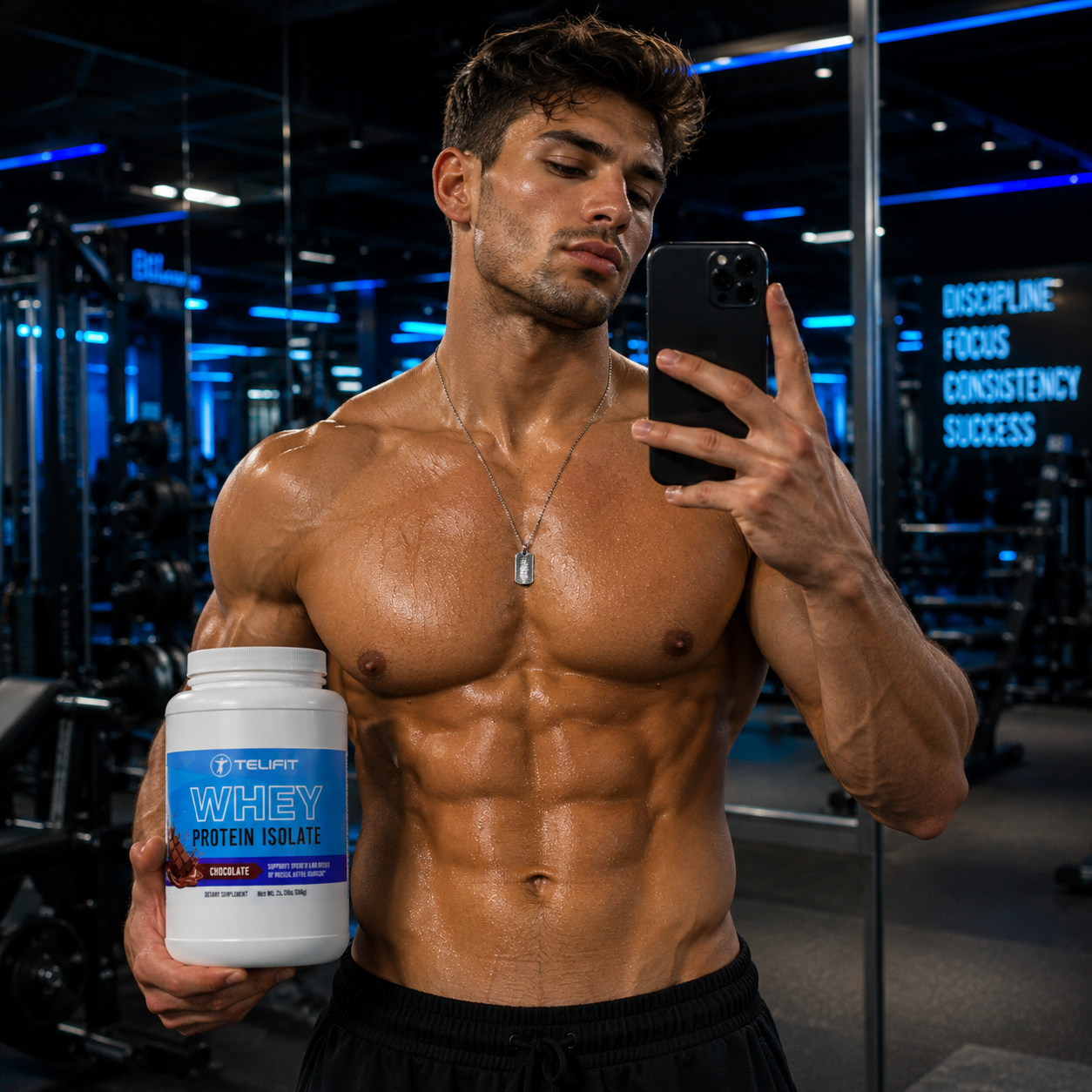 TELIFIT Whey Protein Isolate – Chocolate Performance Formula