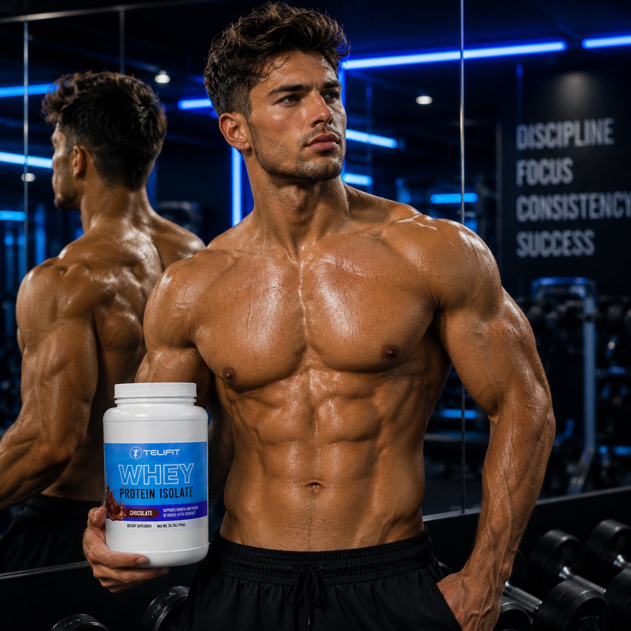 TELIFIT Whey Protein Isolate – Chocolate Performance Formula