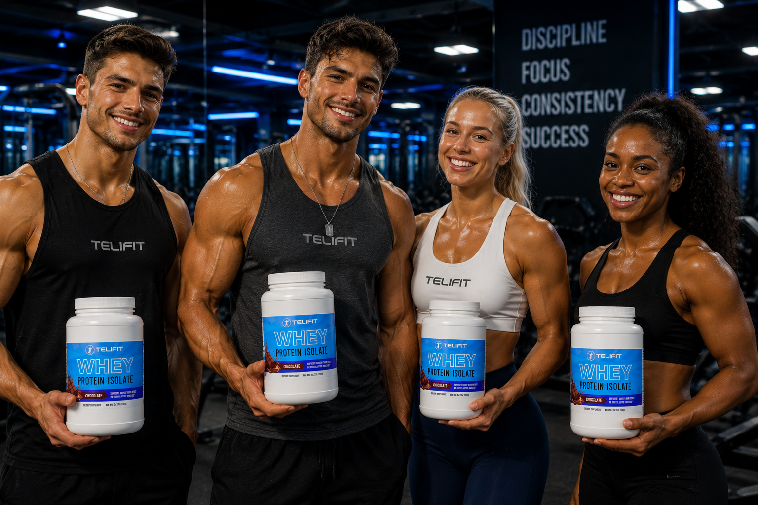 TELIFIT Whey Protein Isolate – Chocolate Performance Formula