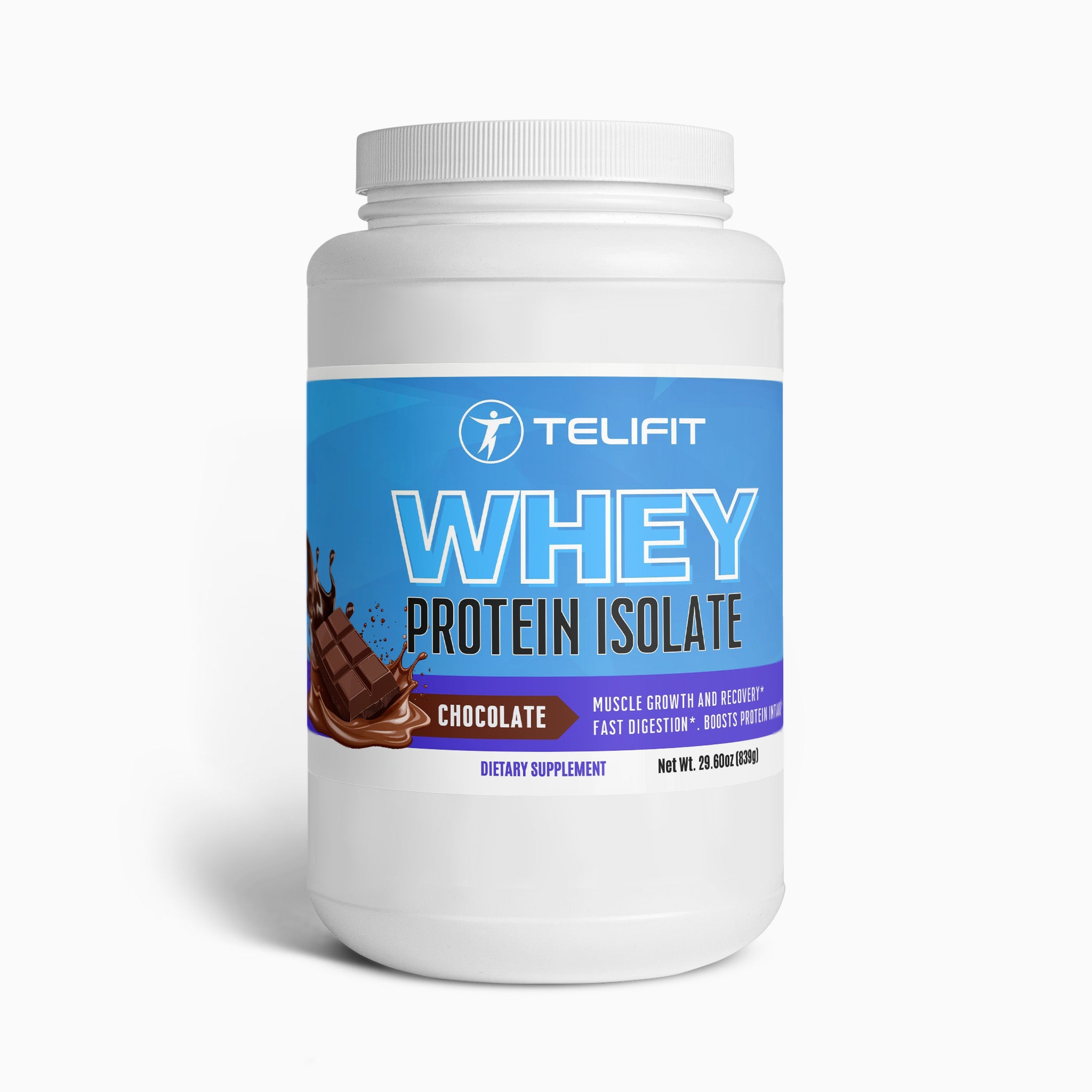 TELIFIT Whey Protein Isolate – Chocolate Performance Formula